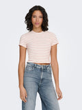 T-Shirt Anits Rayé Rouge Barbados Only