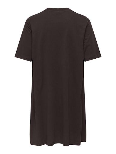 Robe Mara Pocket Brun Chocolat Only