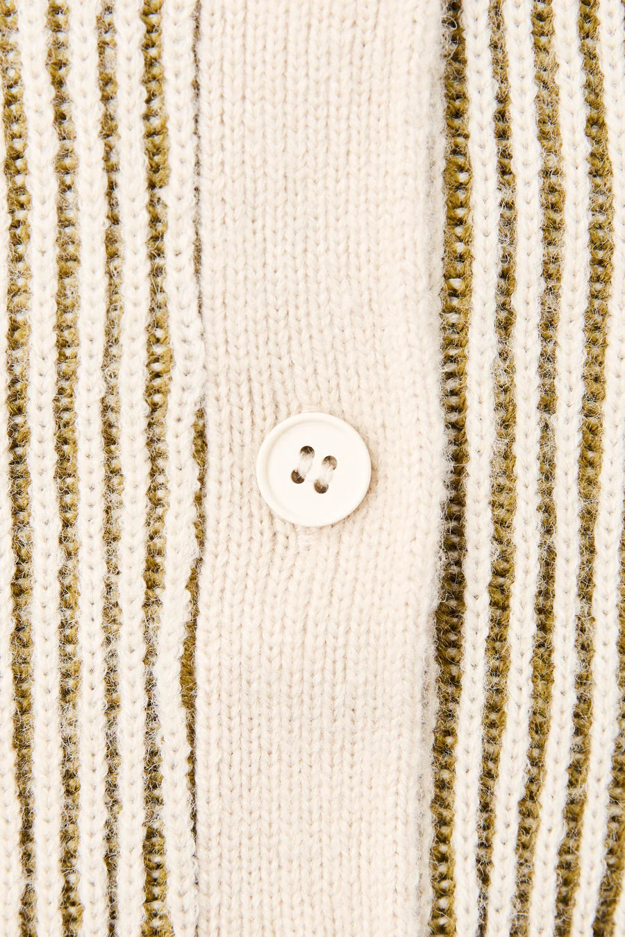 Cardigan High Tide Beige/Vert Rhythm