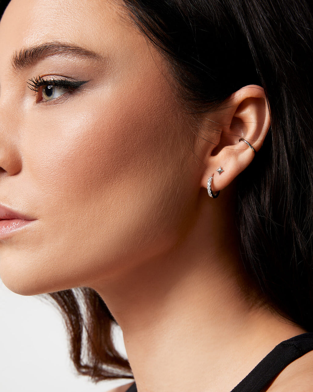 Earrings Estelle Silver Midi34