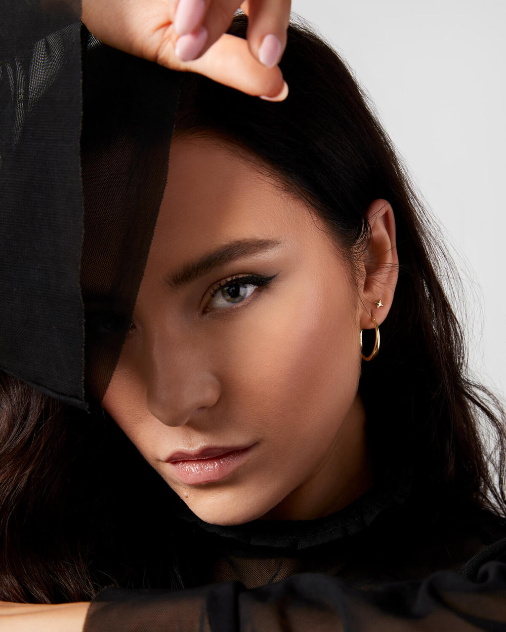 Pauline Gold Midi34 Earrings