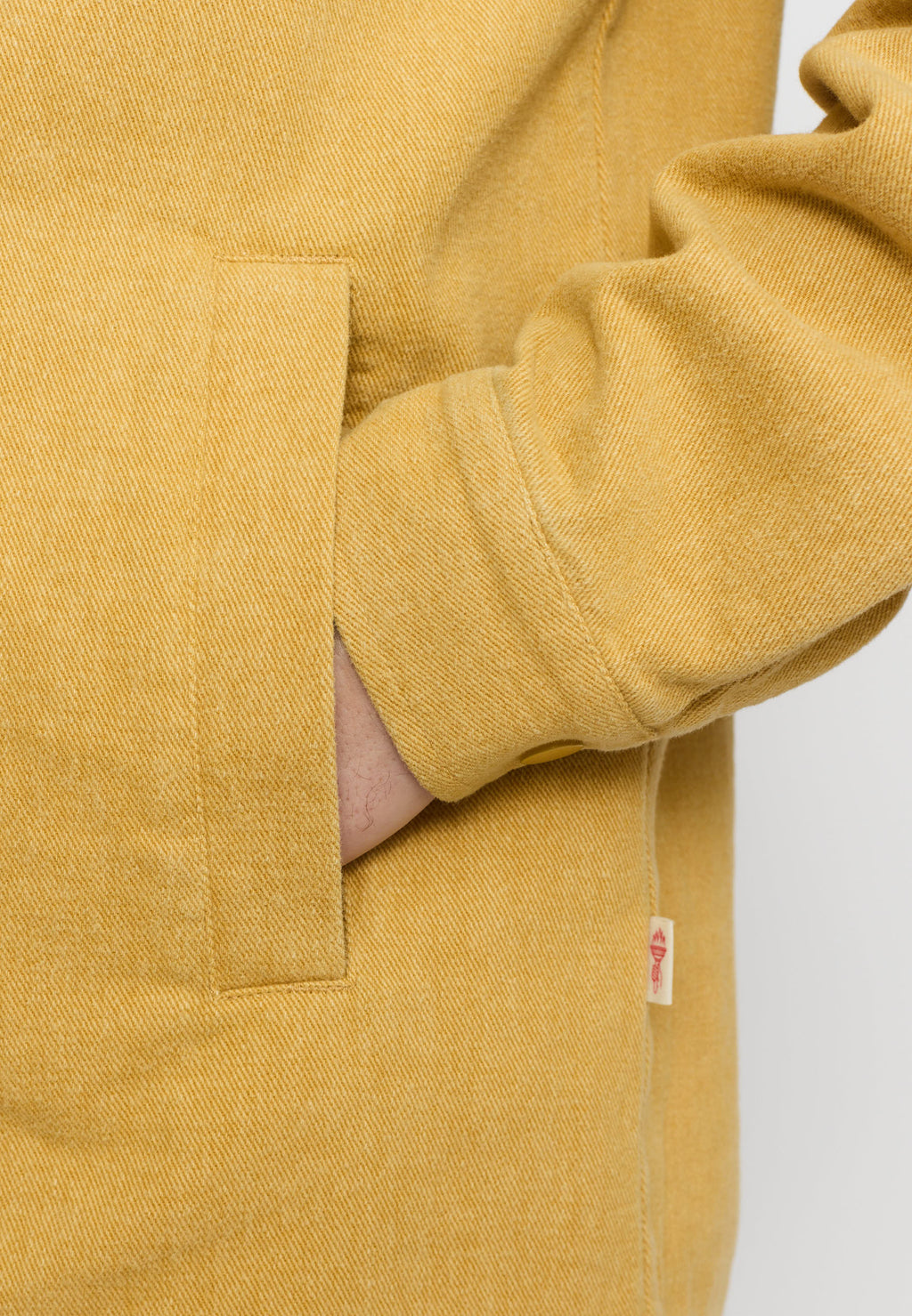 RVLT Yellow Zipper Overshirt