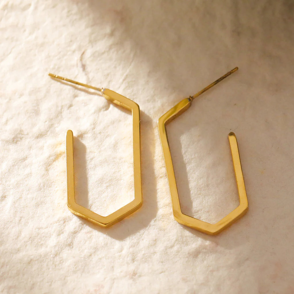 Dimitra Gold Hackney Nine Earring
