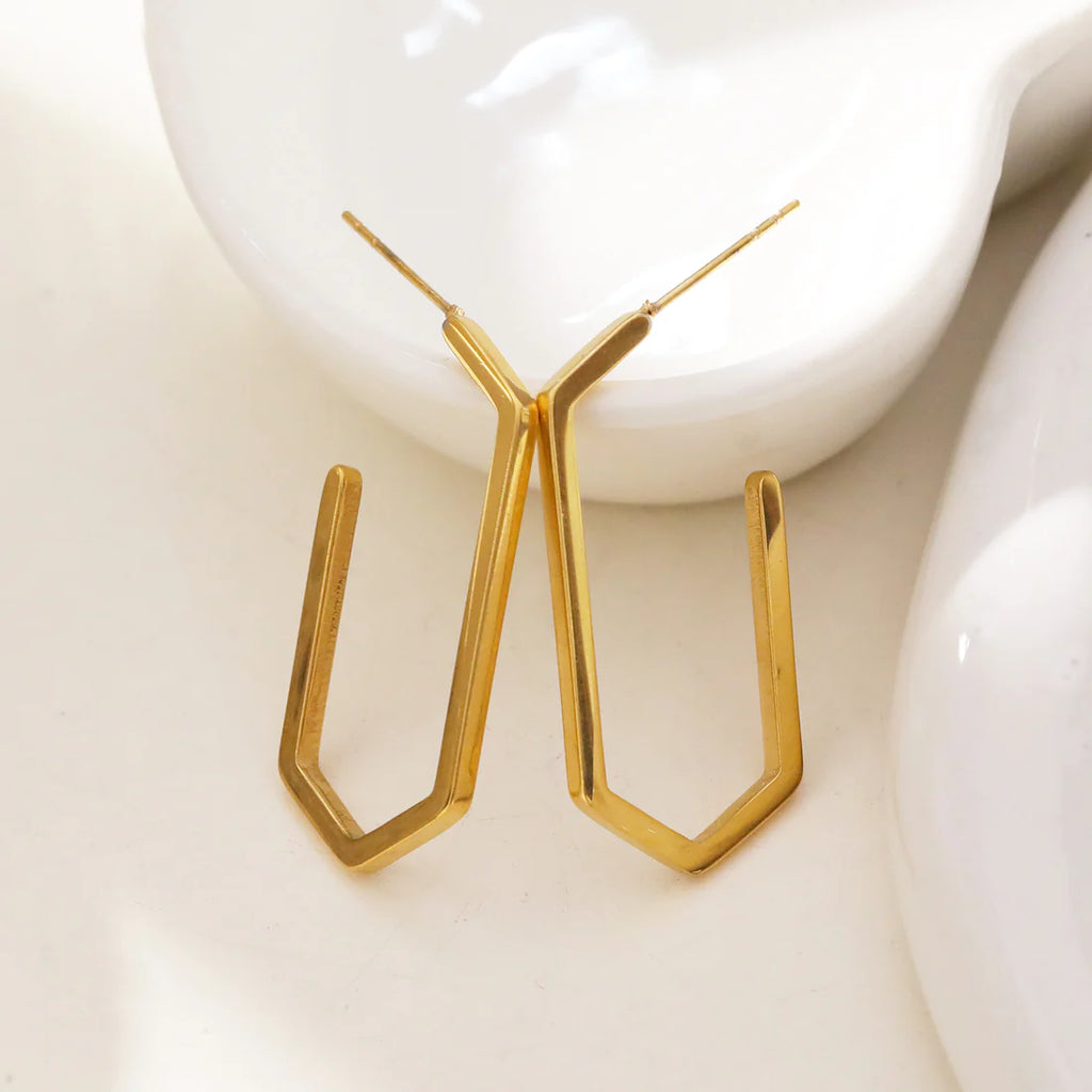 Dimitra Gold Hackney Nine Earring