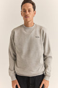 Rhythm Grey Brand Fleece Crewneck