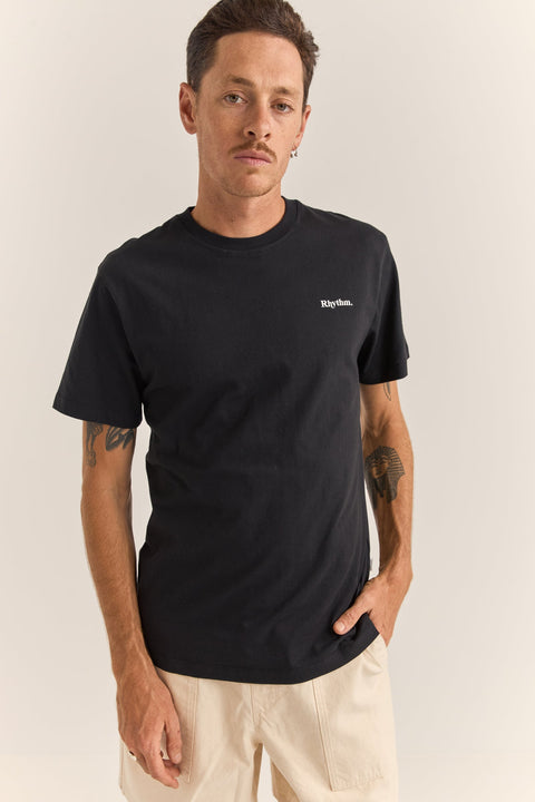 T-Shirt Brand Noir Rhythm