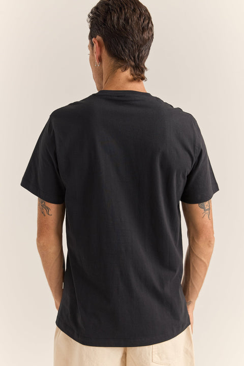 T-Shirt Brand Noir Rhythm