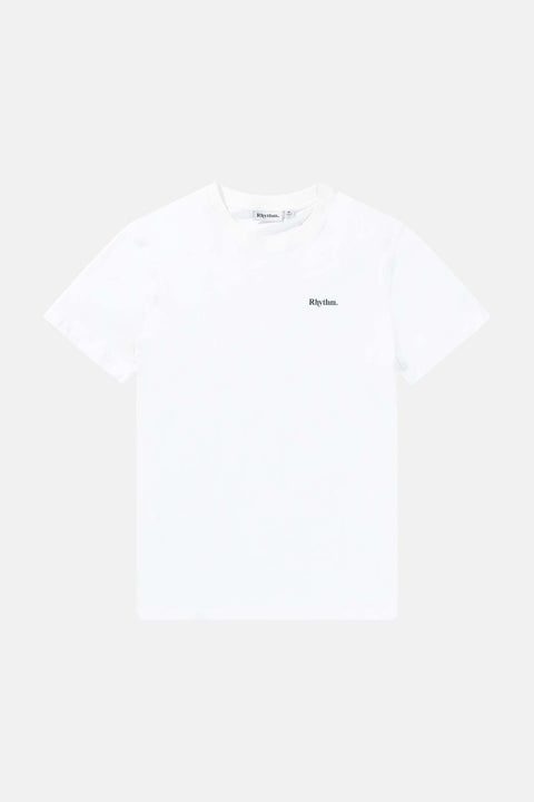T-Shirt Brand Blanc Rhythm