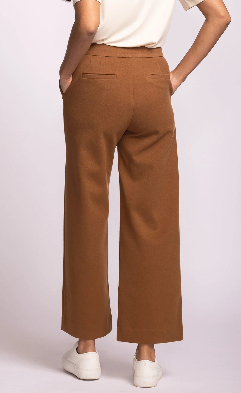 Nadia Full Caramel Pink Martini Trousers