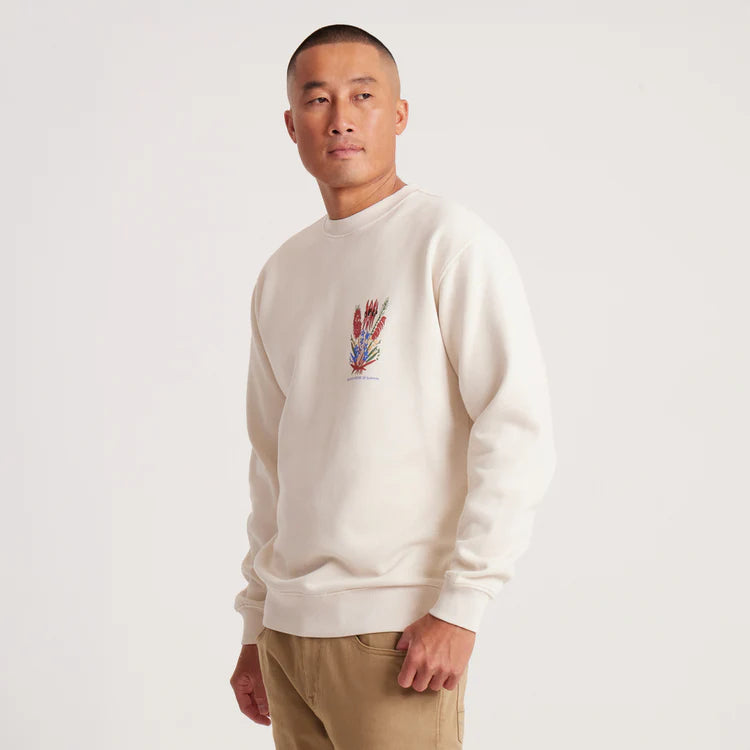 Roark House Of Darwin Ecru Crewneck