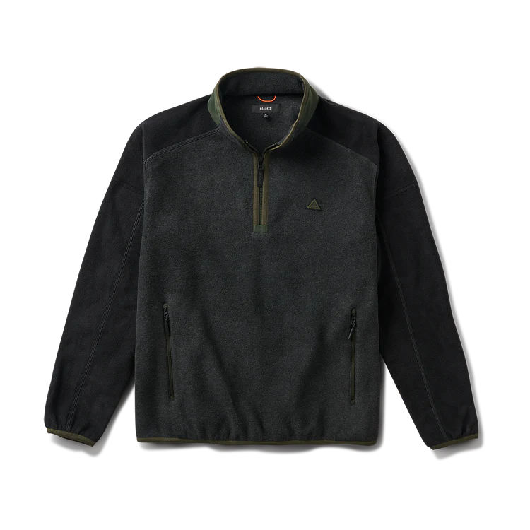 Polaire Campover Fleece Mock Onyx Roark