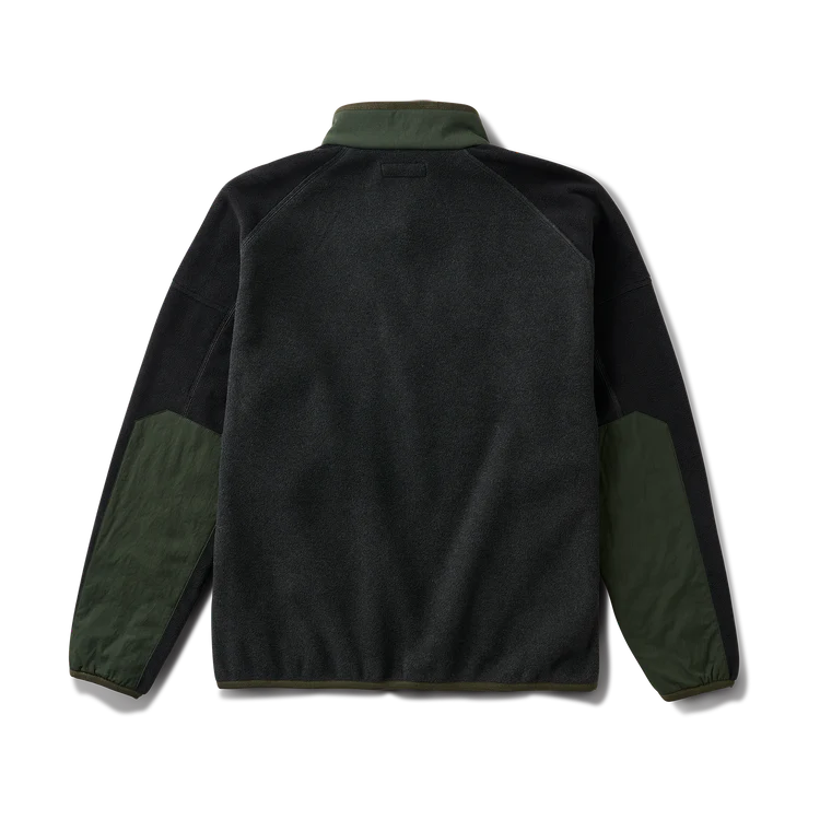 Polaire Campover Fleece Mock Onyx Roark