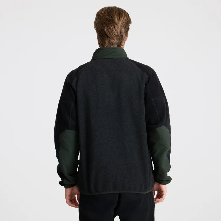 Polaire Campover Fleece Mock Onyx Roark