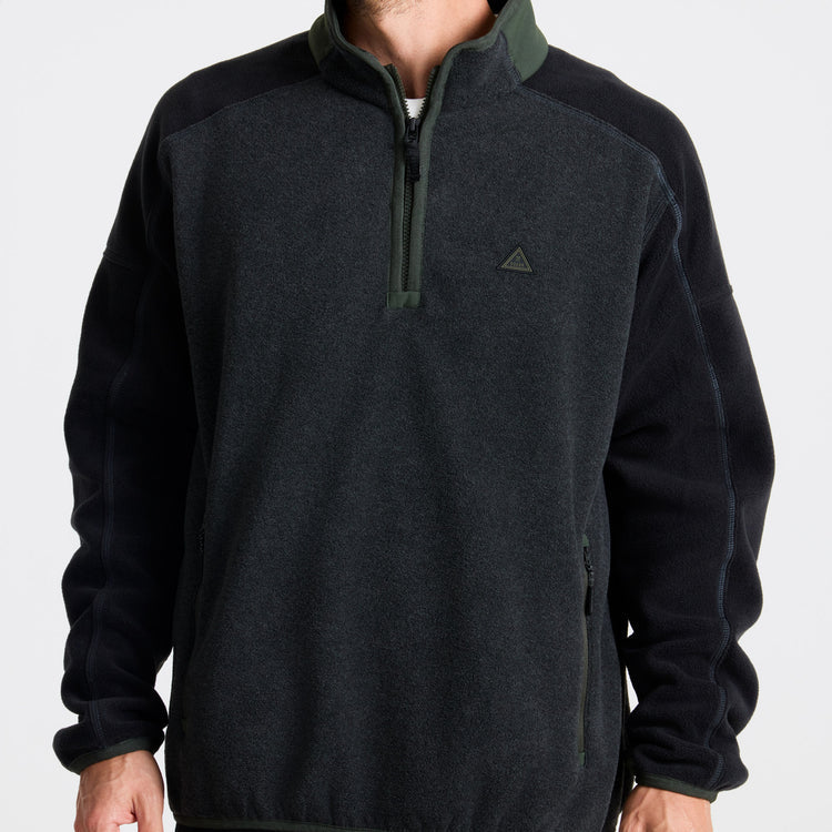 Polaire Campover Fleece Mock Onyx Roark