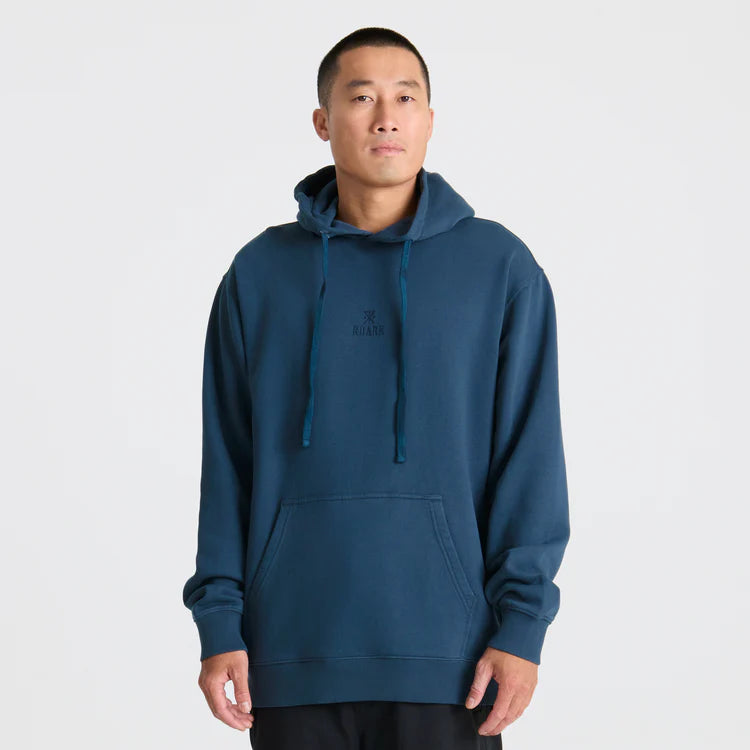 Roark Navy Blue Safe Camp Embroidery Sweatshirt