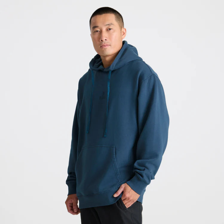 Roark Navy Blue Safe Camp Embroidery Sweatshirt