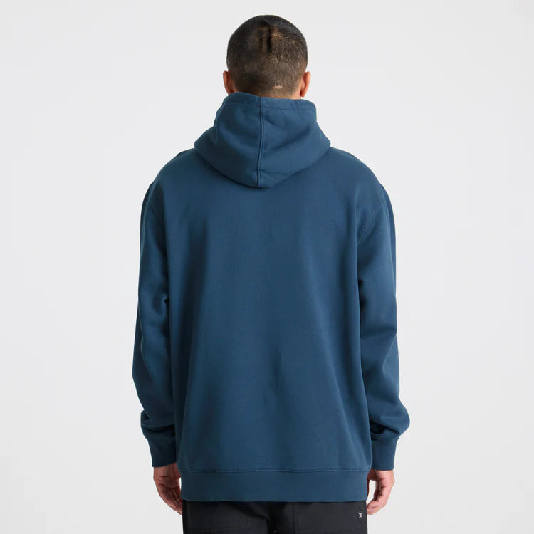 Roark Navy Blue Safe Camp Embroidery Sweatshirt