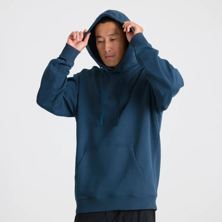 Roark Navy Blue Safe Camp Embroidery Sweatshirt
