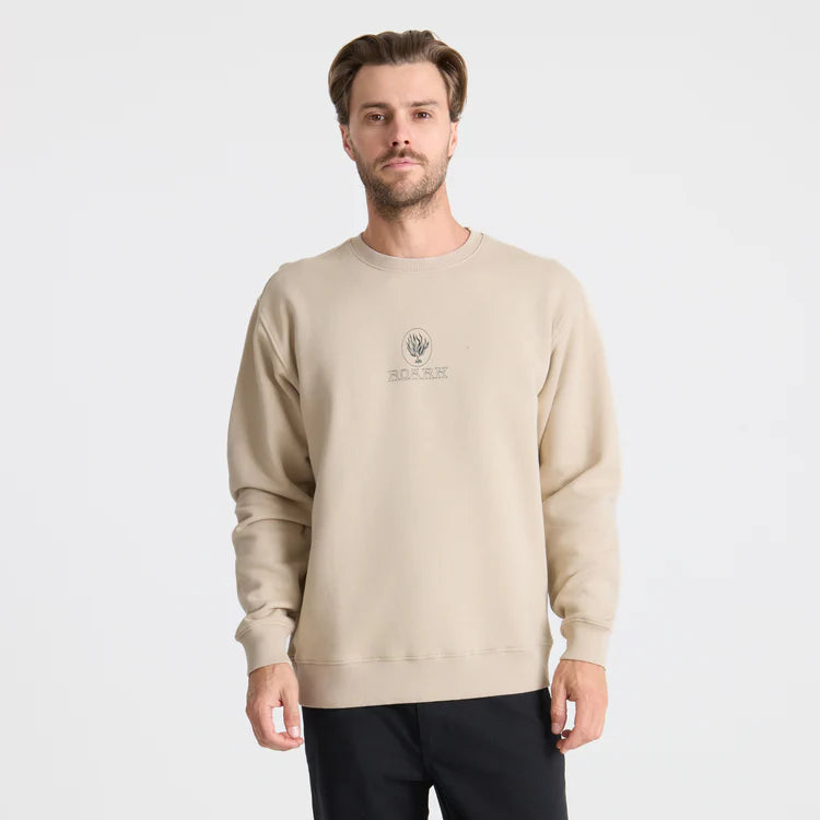Seaweed Knowledge Fossil Roark Fleece Sweater