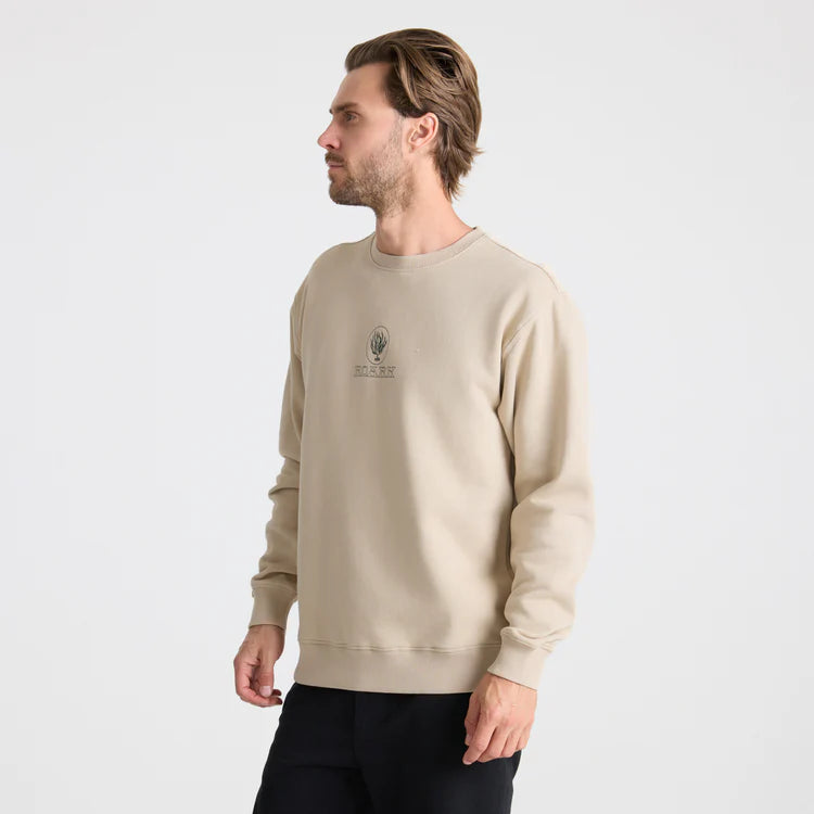 Seaweed Knowledge Fossil Roark Fleece Sweater