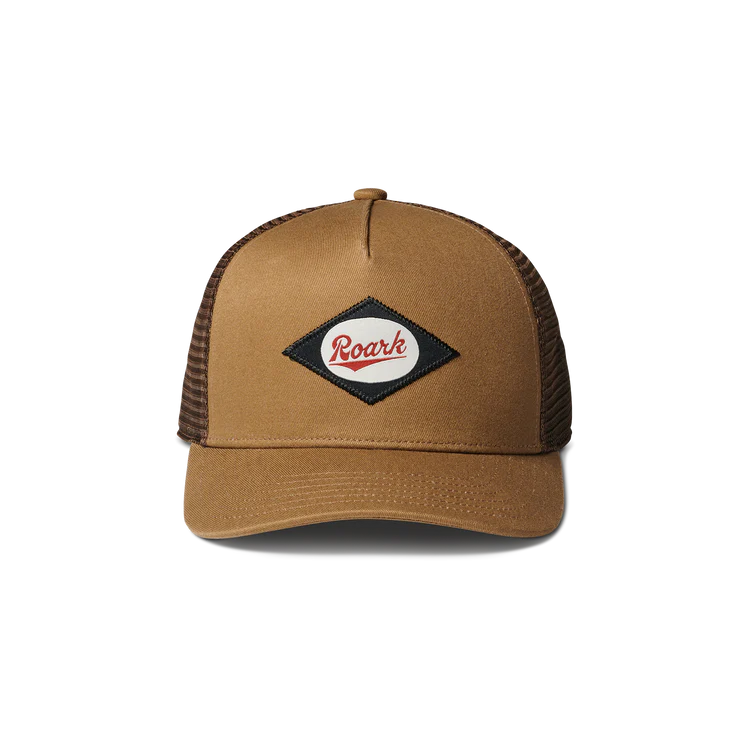 Roark Dark Khaki Station Trucker Cap