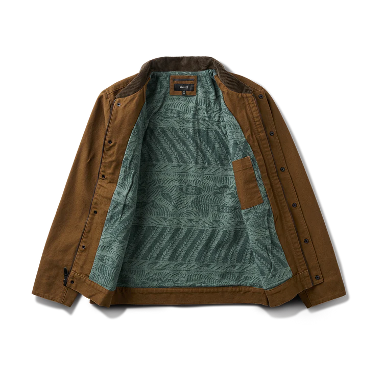 Manteau Open Roads Waxed Canvas Otter Roark