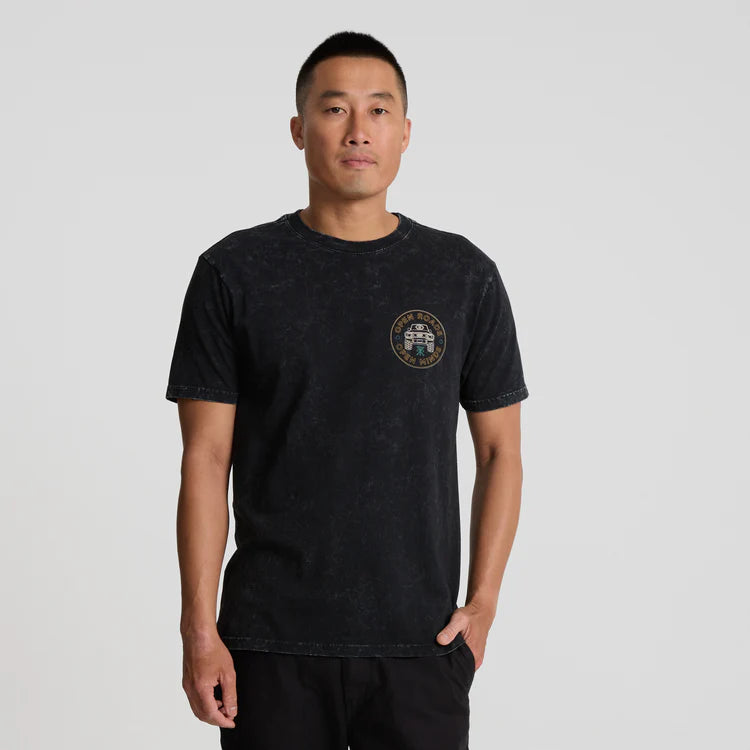 T-Shirt Open Roads 3.0 Black Roark