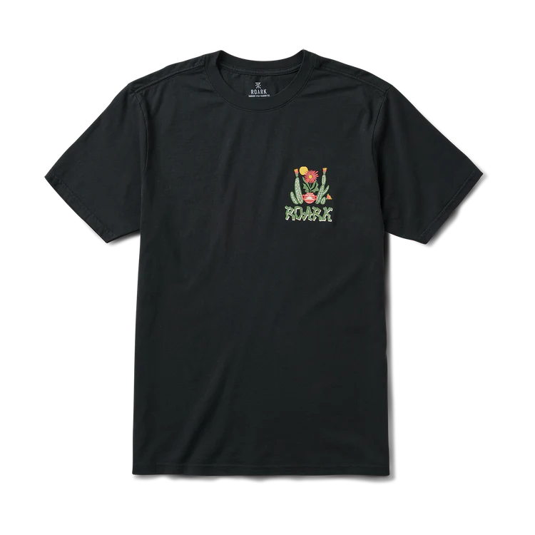 Roark Black Cactus Garden T-Shirt