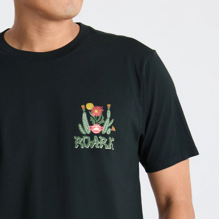 Roark Black Cactus Garden T-Shirt