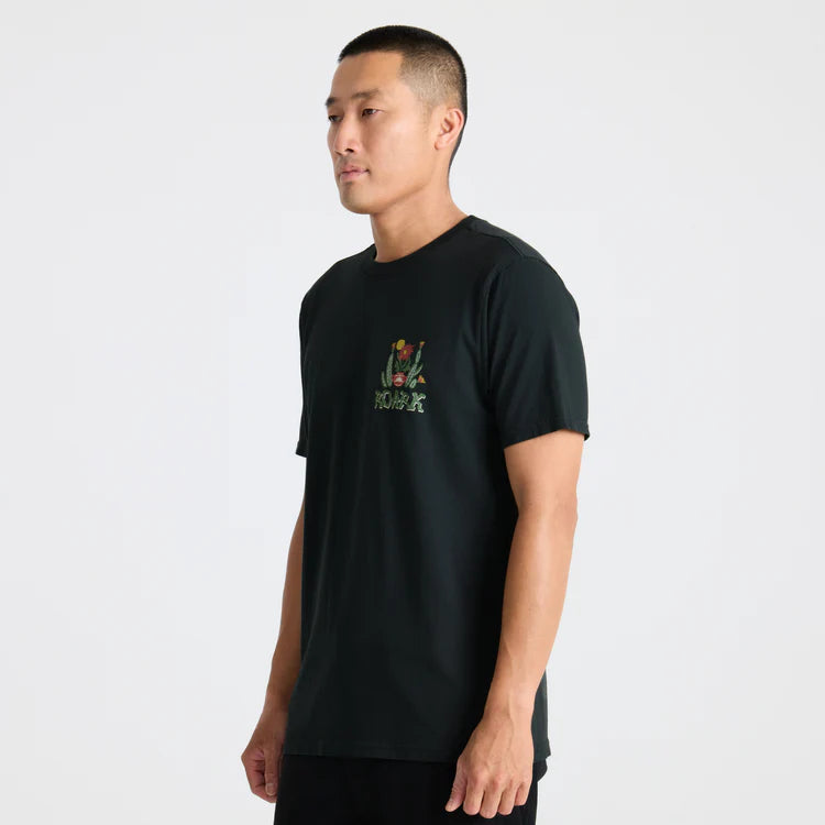 Roark Black Cactus Garden T-Shirt