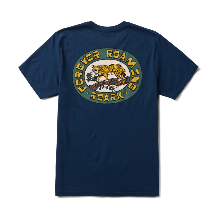 T-Shirt Jaguar Premium Bleu Marine Roark