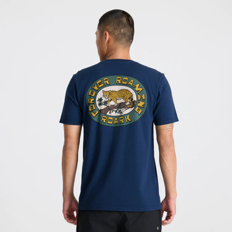 T-Shirt Jaguar Premium Bleu Marine Roark