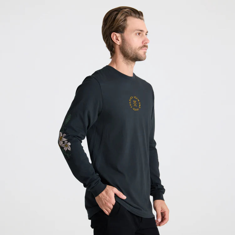 Roark Black Premium Jaguar Long Sleeve Shirt