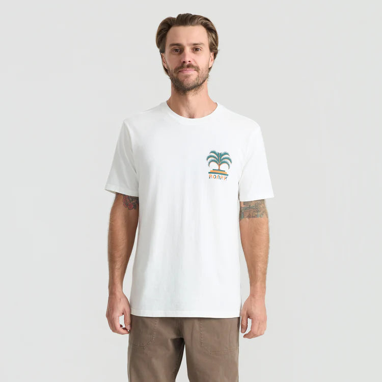 Roark White Palm Motorcycle T-Shirt