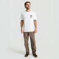 Roark White Palm Motorcycle T-Shirt