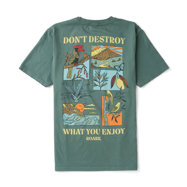 T-Shirt Enjoy Vert Slate Roark