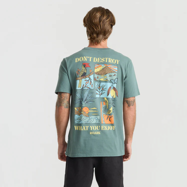 T-Shirt Enjoy Green Slate Roark