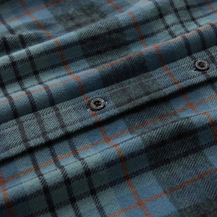 Chemise Crossroads Flannel Ardoise Roark