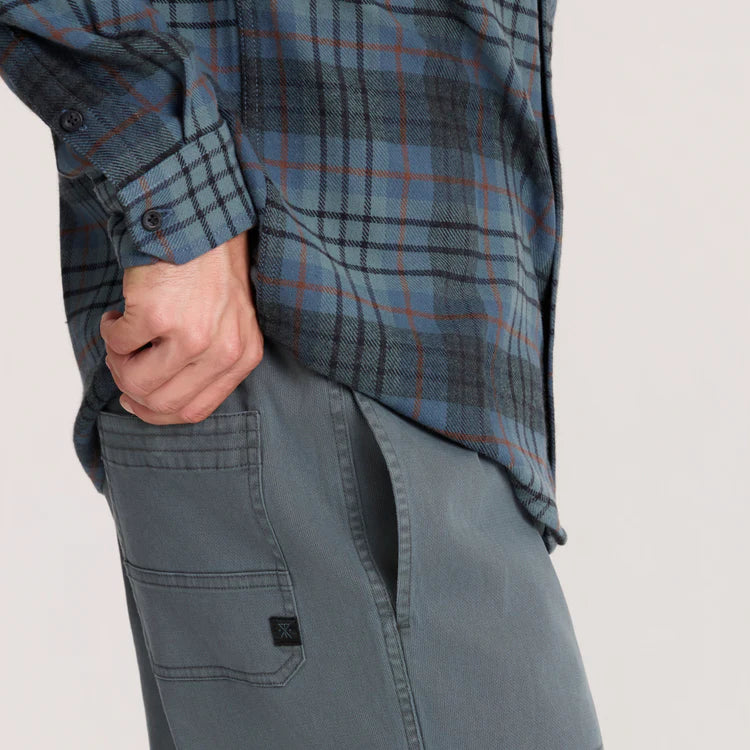 Chemise Crossroads Flannel Ardoise Roark