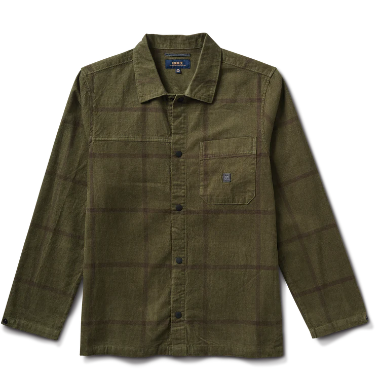 Chemise Cordlord Vert Militaire Roark