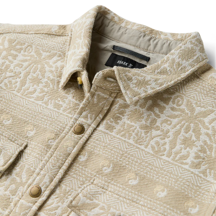 Nordsman Jacquard Beige Roark Coat