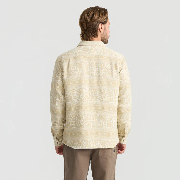 Nordsman Jacquard Beige Roark Coat