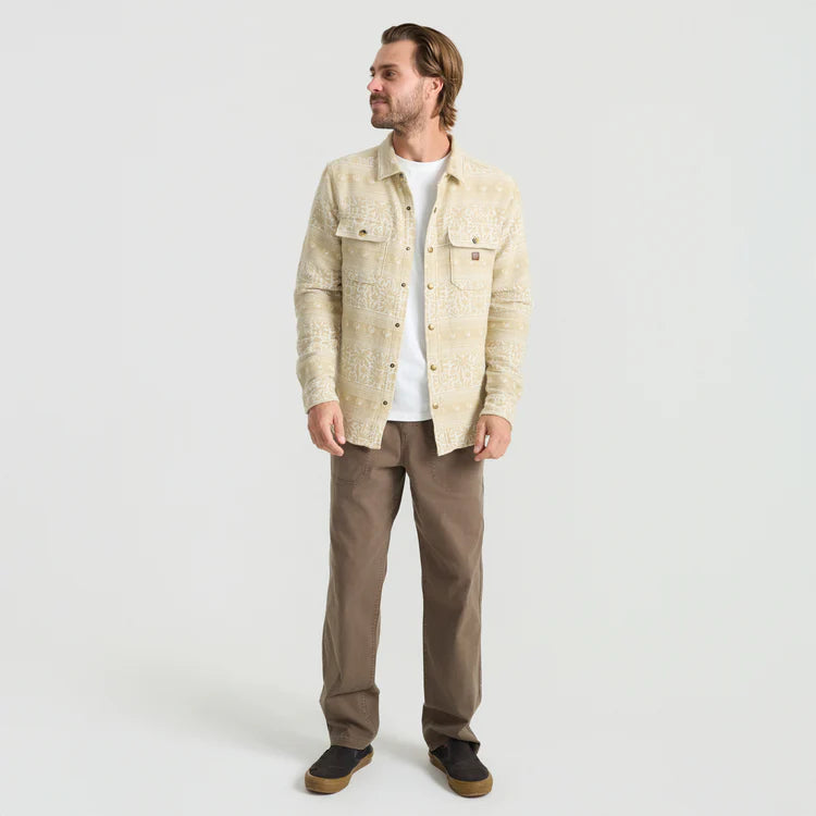 Nordsman Jacquard Beige Roark Coat