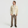 Nordsman Jacquard Beige Roark Coat