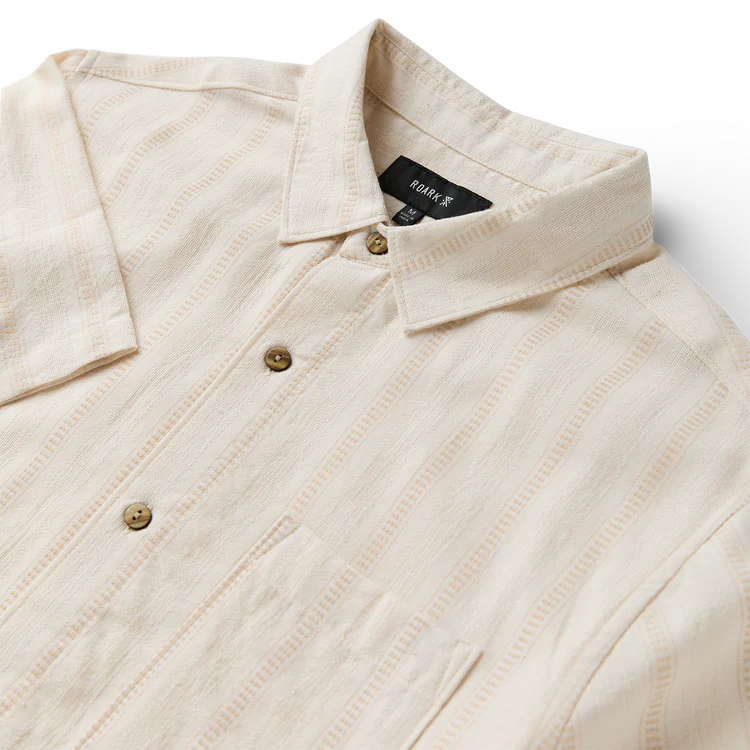 Chemise Crosswinds Ivoire & Beige Roark