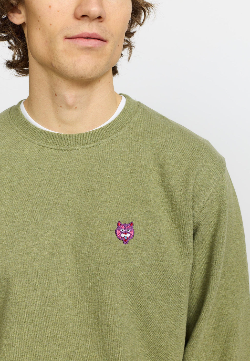 Crewneck 2801 Tiger Green RVLT