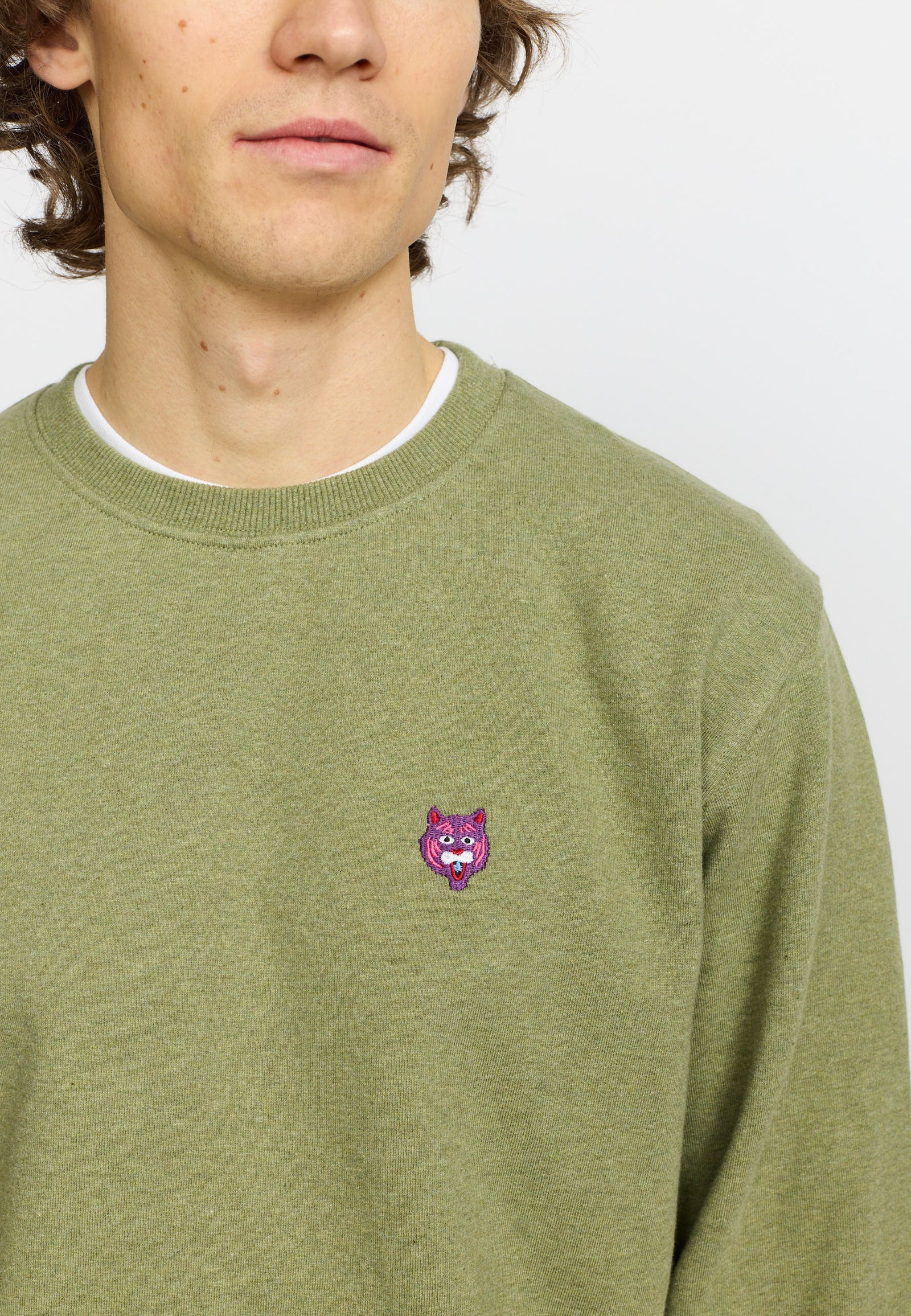 Crewneck 2801 Tiger Green RVLT