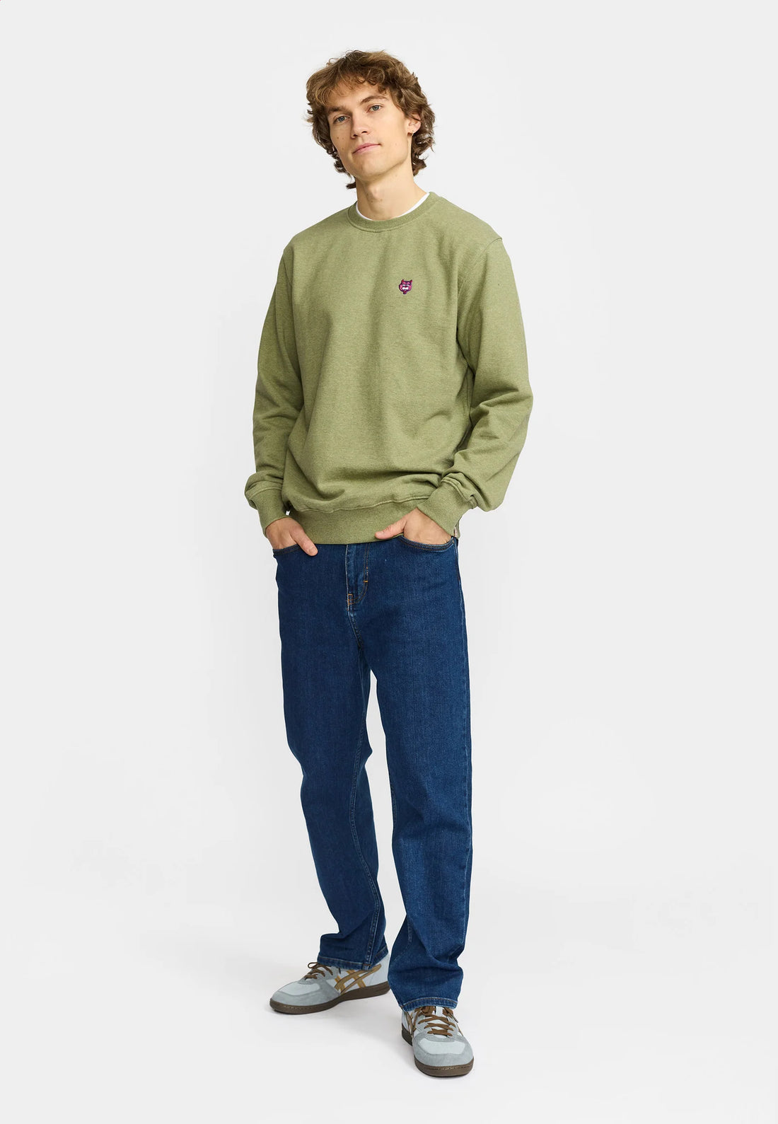 Crewneck 2801 Tiger Vert RVLT