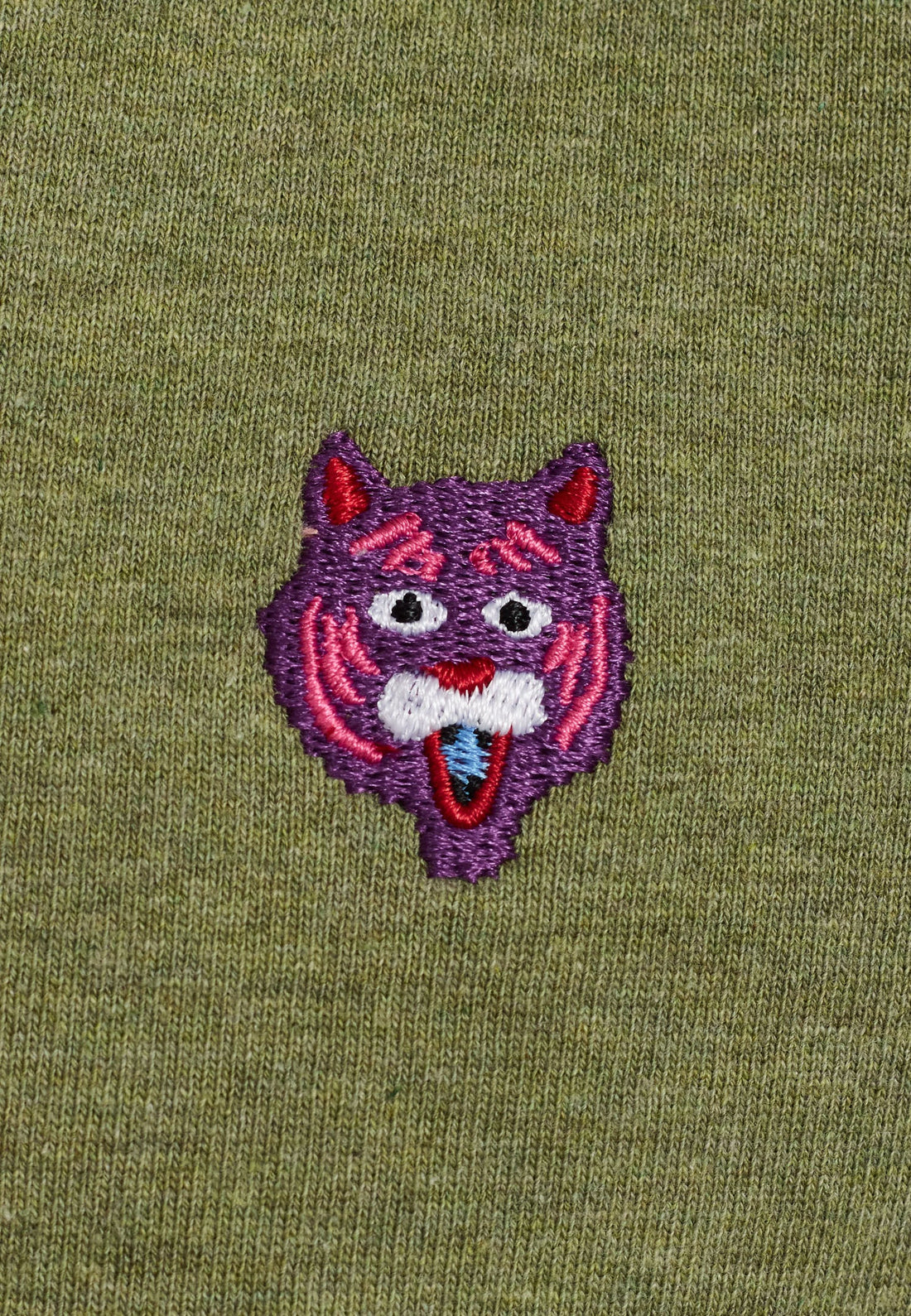 Crewneck 2801 Tiger Vert RVLT