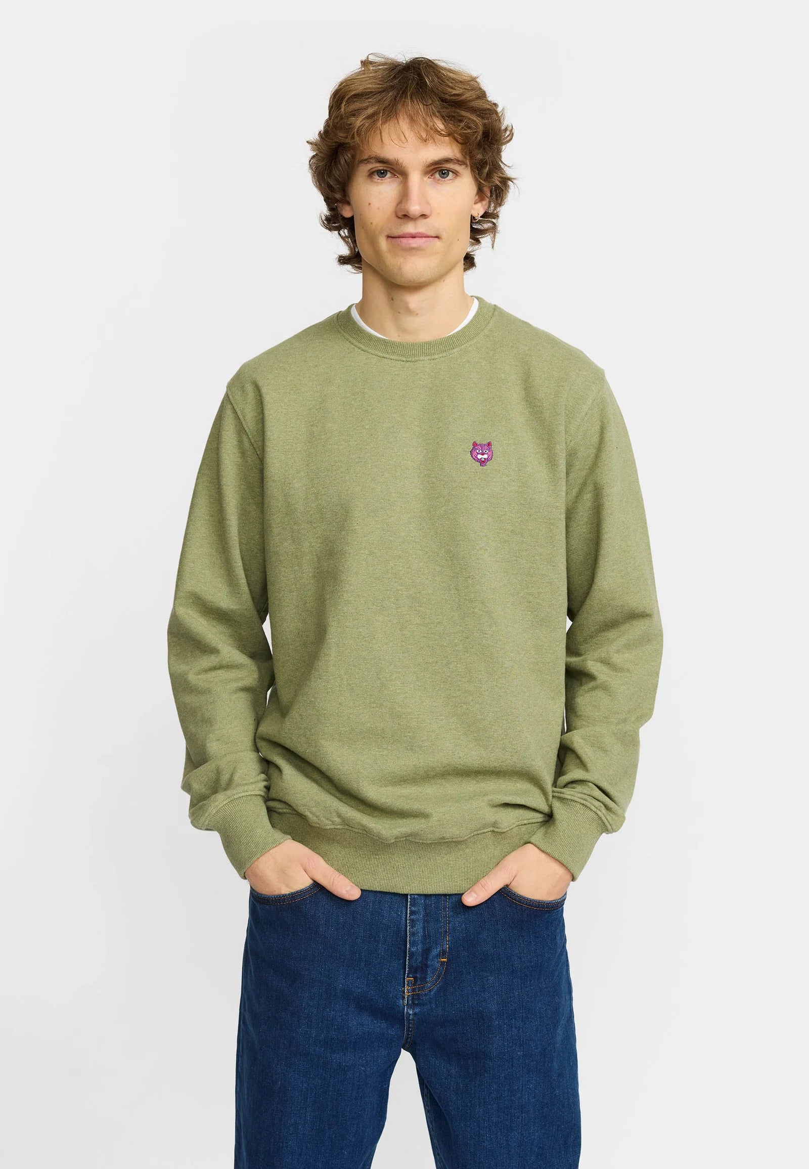 Crewneck 2801 Tiger Green RVLT